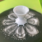 Pouring Colors Flower Split Art Cup