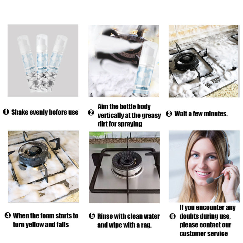 Foam cleaner