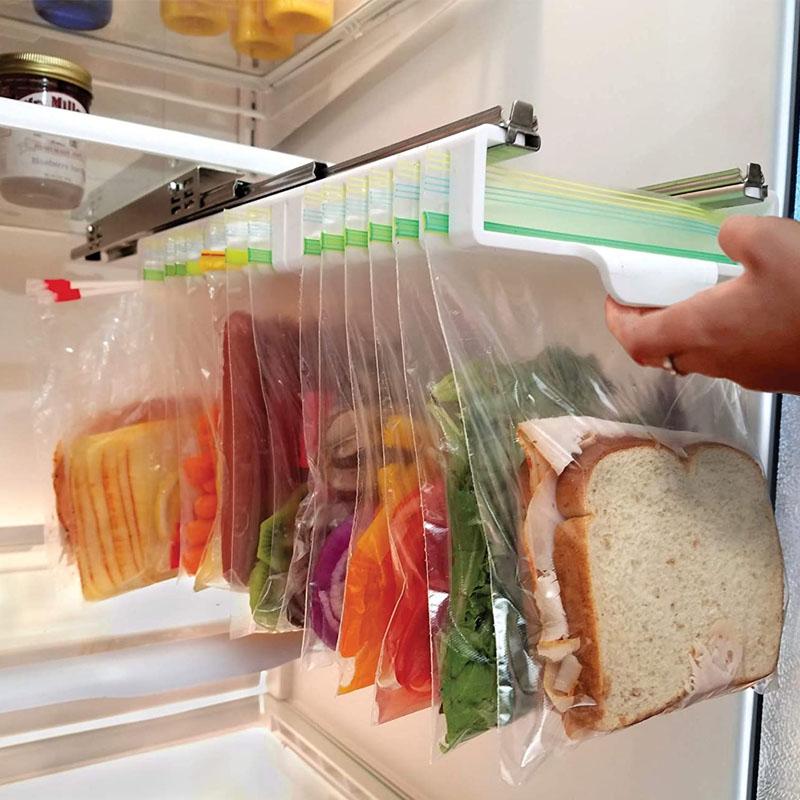 Refrigerator Fresh Keeping Bags Shelf Organizer Set