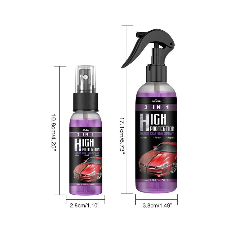 3 in 1 High Protection Fast Car Coating Spray