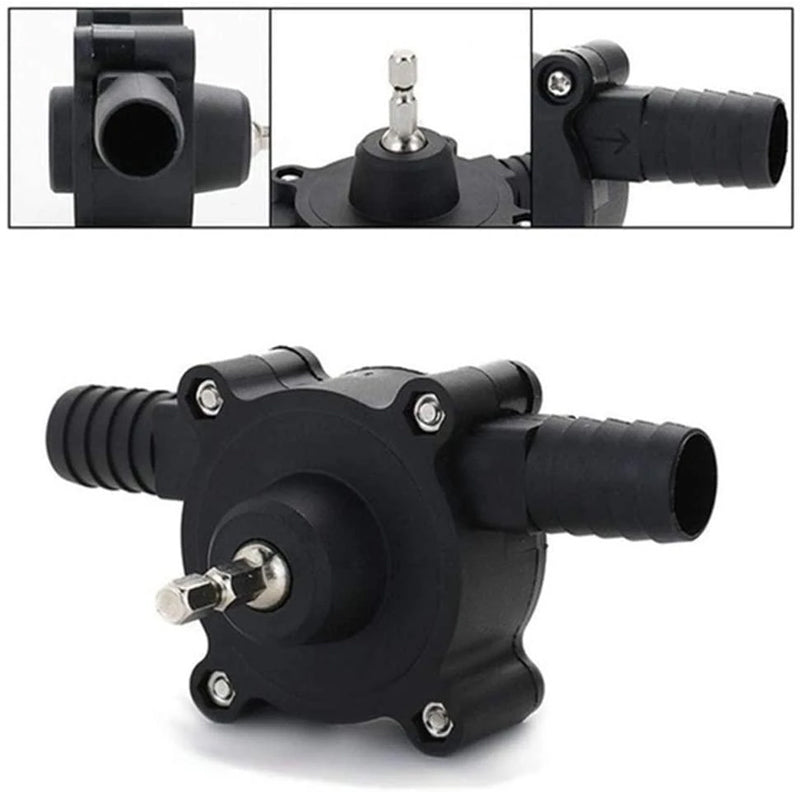 Hand drill pump