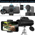 Waterproof High Definition Monocular Telescope