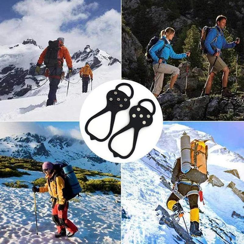Traction Cleats Ice Snow Grippers Non-Slip Silicone