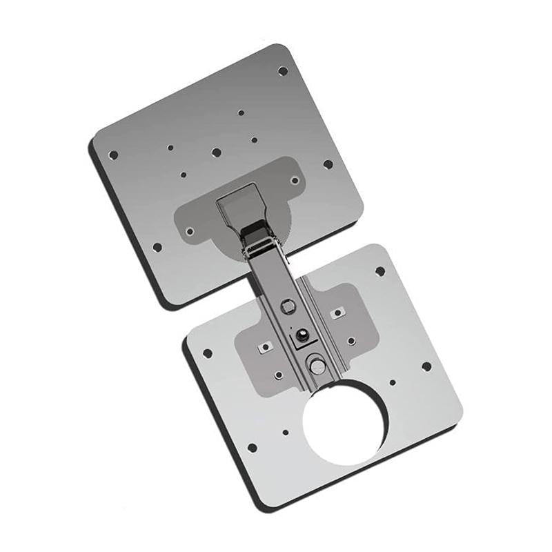 Hinge plate repair piece