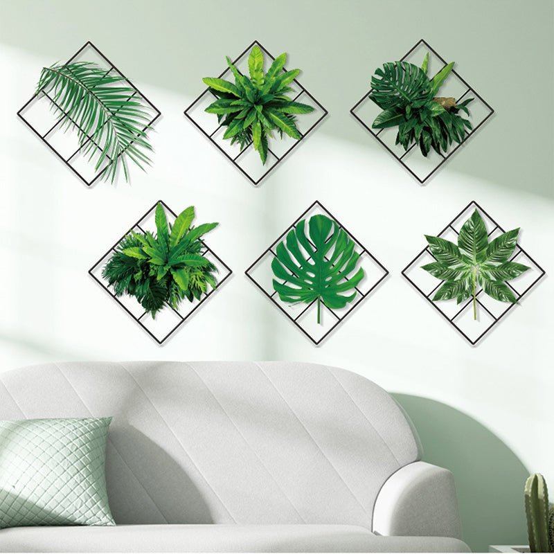 Plant stickers - Illusion of realistic plants - Decorate in style