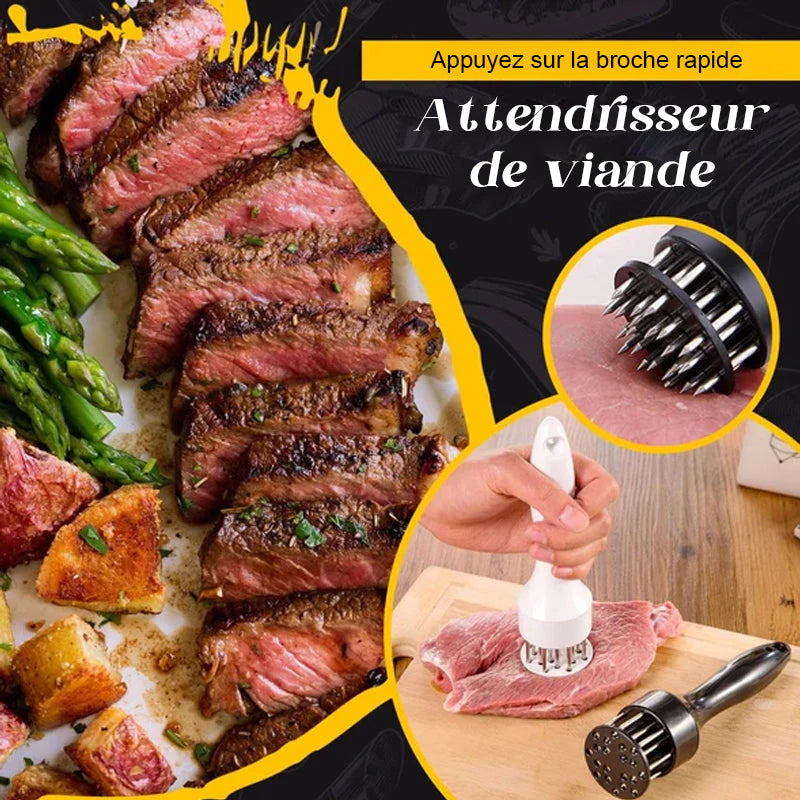 tender meat quick pin press