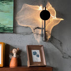 Rotatable Ripple-Light Wall Sconce with Aluminum and Stainless Steel