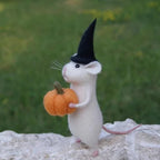 Felt Mouse Halloween Ornament