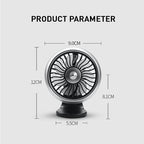 Car Air Outlet USB Fan