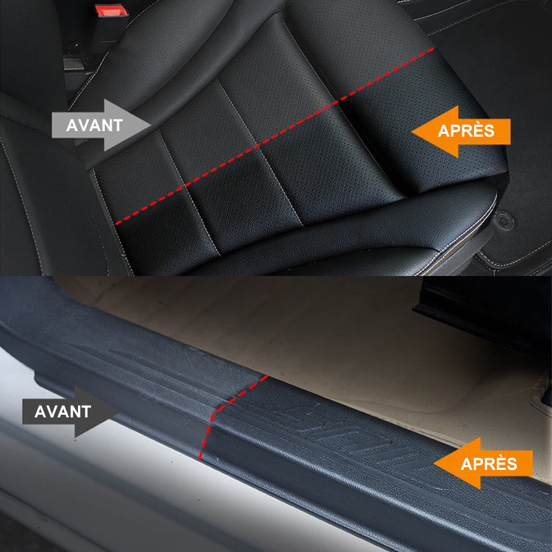 Products for the care of renovated coating pastes auto & leather