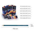 Portable Colored Pencil Set