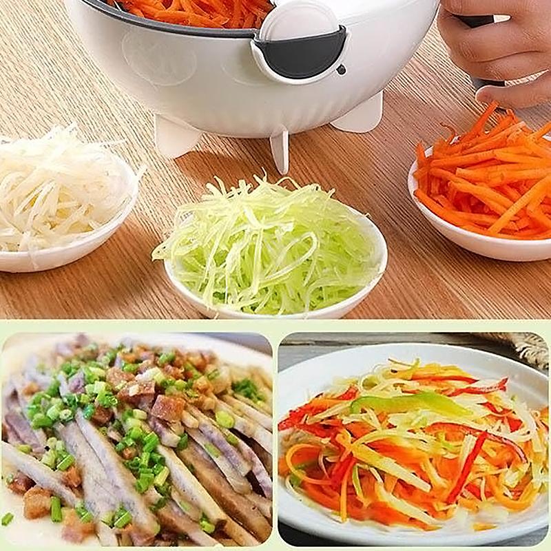 Practical Rotating Vegetable Cutter
