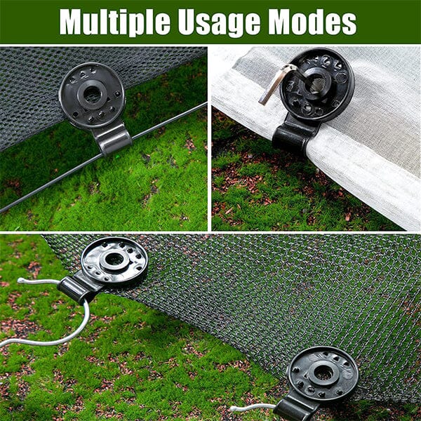 Shadow fabric plastic clips