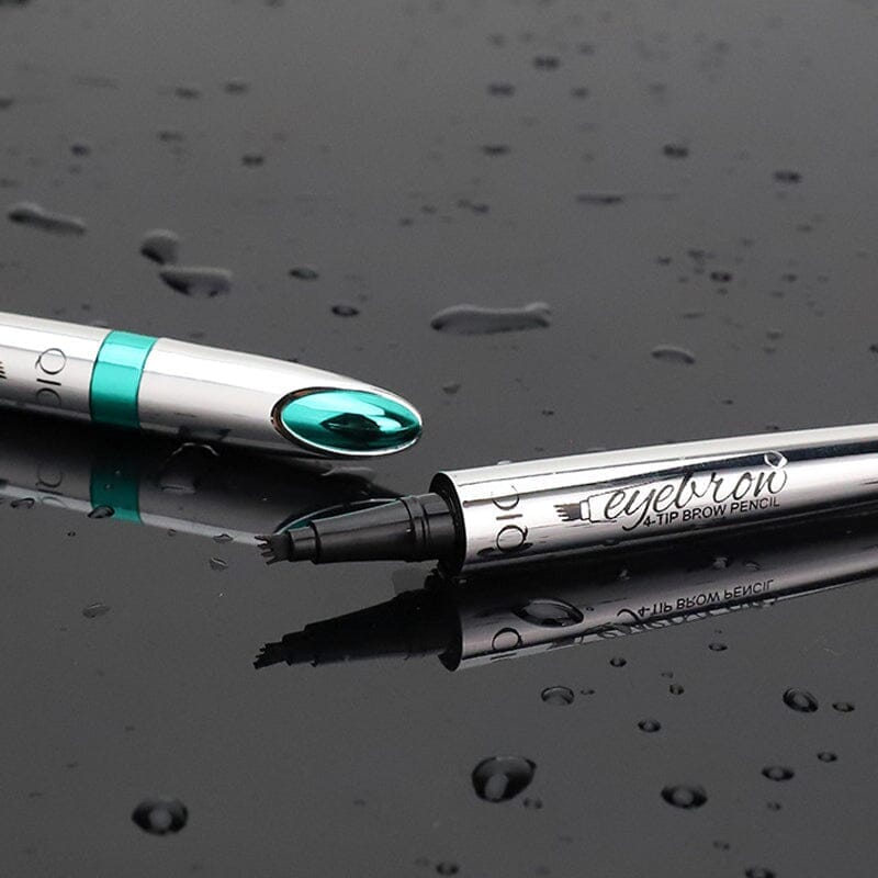 3D waterproof Microblading eyebrow pencil 4 fork tips tattoo pencil