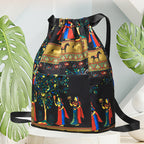 Drawstring, large capacity, dry-wet separation, travel sports backpack