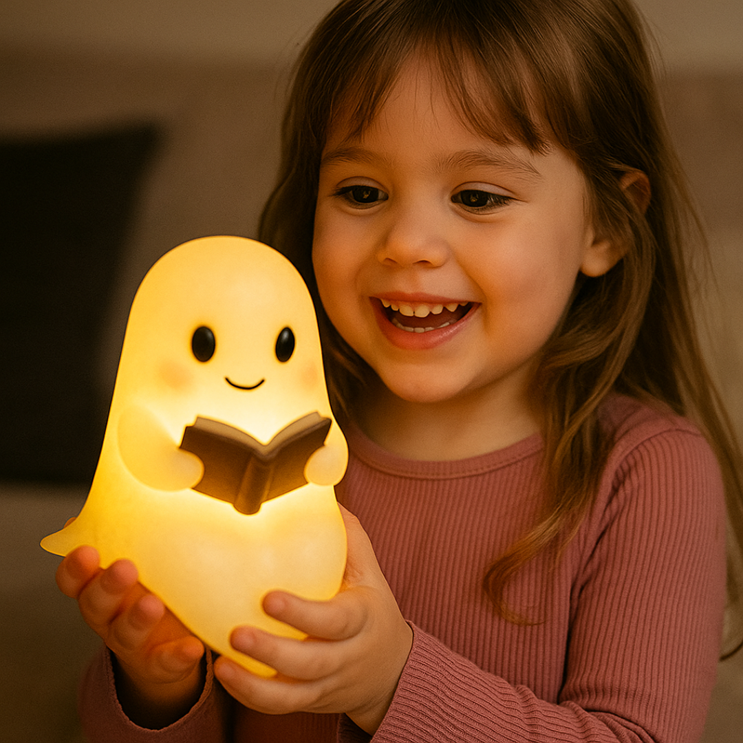 NightSpirit Lamp – Handmade Decorative Night Light with Warm Light