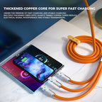Rotating elbow data cable