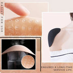 NATURALLY SOFT NON-SLIP SHOULDER PADS