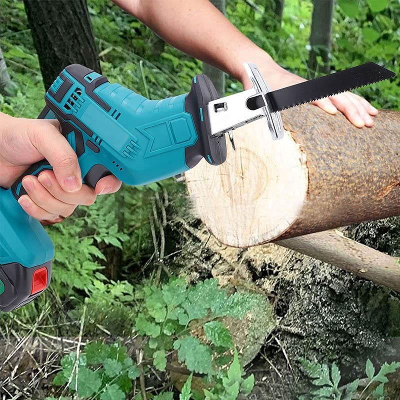 Battery electric reciprocating saw