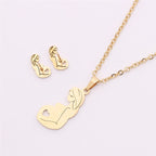 Jewelry set for the mother