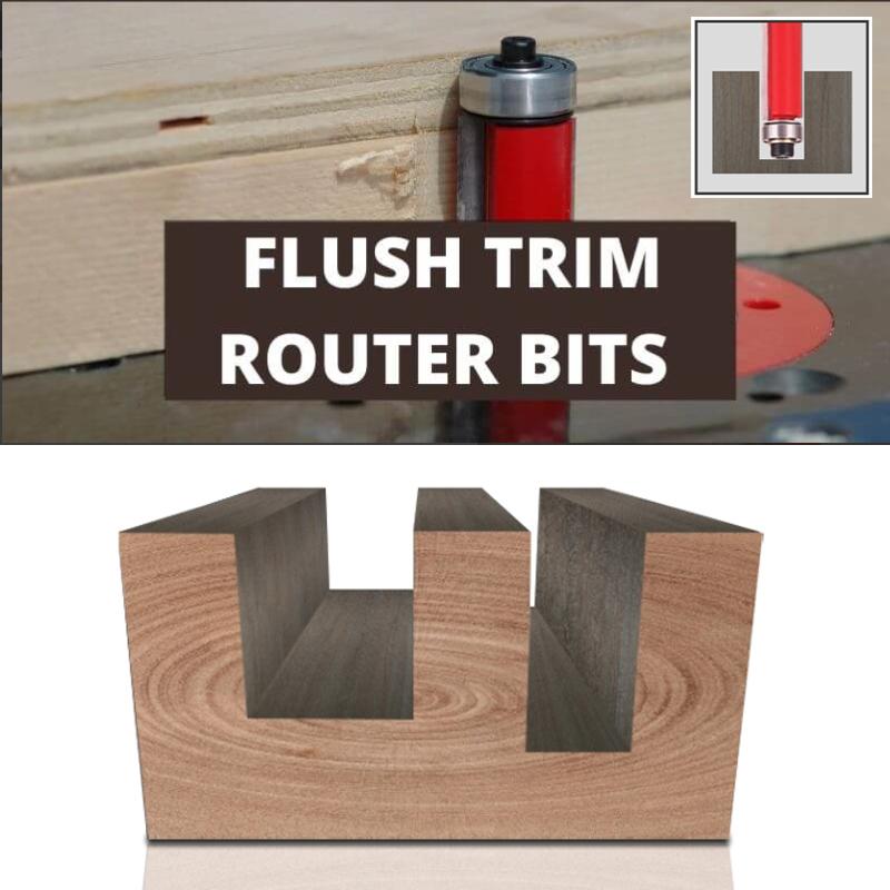 1/4'' Shaft Flat Cutter Bits