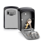 Wall key box with password