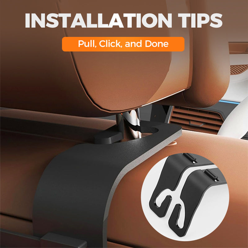 Multifunctional and waterproof car backseat organizer