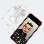 Foldable or white pole phone desk holder