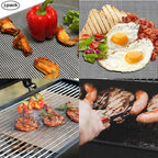 Grillfine BBQ Grill net / Grill mat | Non-stick & Reusable | Heat resistant up to 370 °C | For meat, fish & vegetables