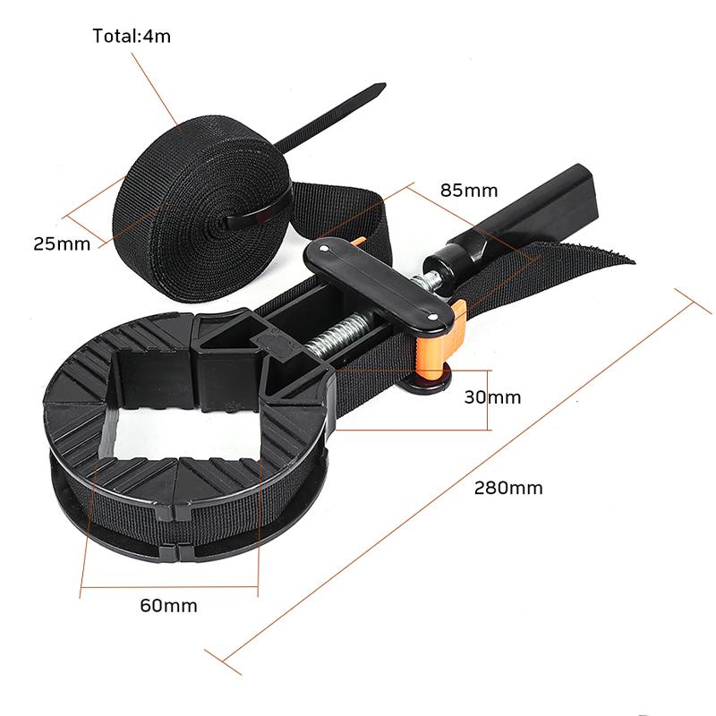Adjustable Band Clamp Angle Bracket