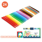 Organic Paint Drawing Set for Kids (with 2 drawing books )