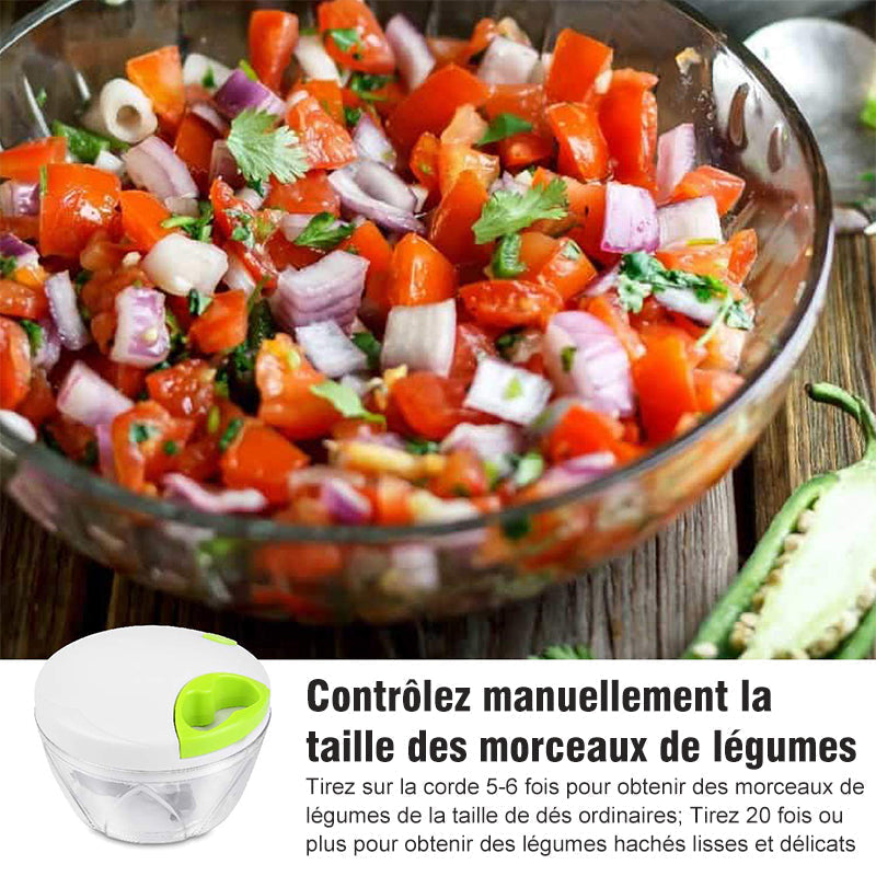 Manual vegetable cutter