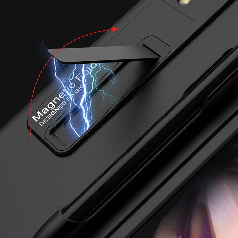 Fashion Kickstand Case with Pencil Slot for Samsung Galaxy Z Fold 3