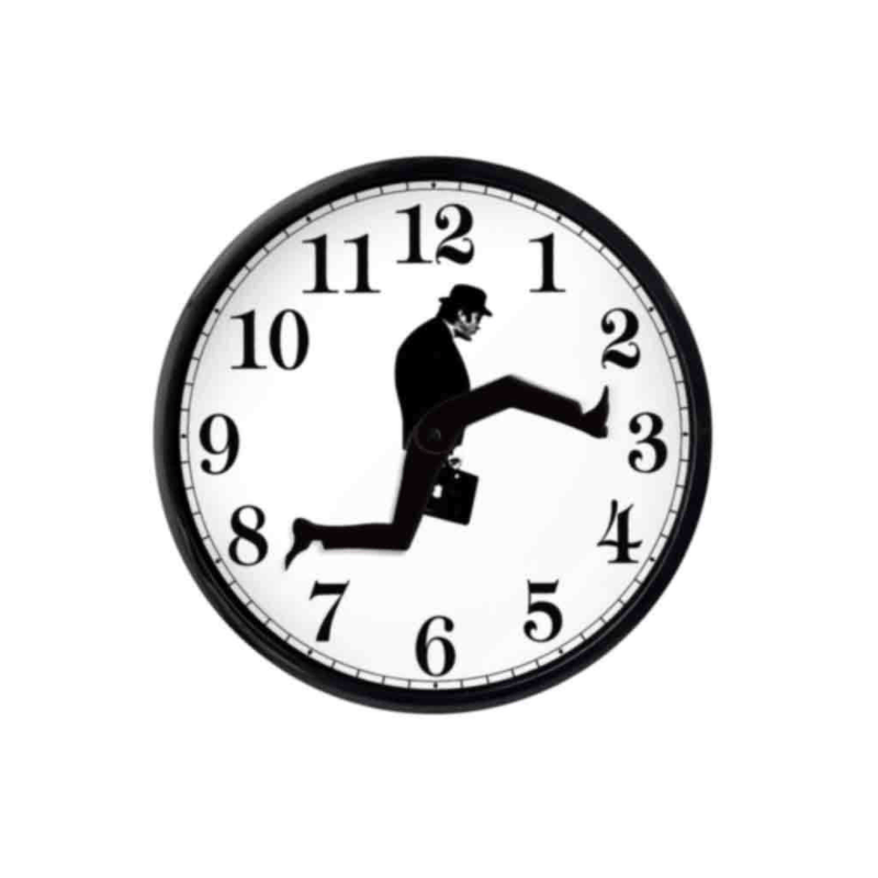 Ministry of Stupid Walks Clock