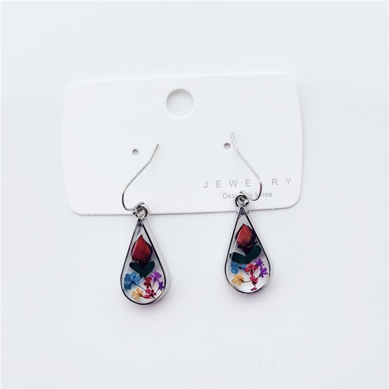 Teardrop Resin Earrings