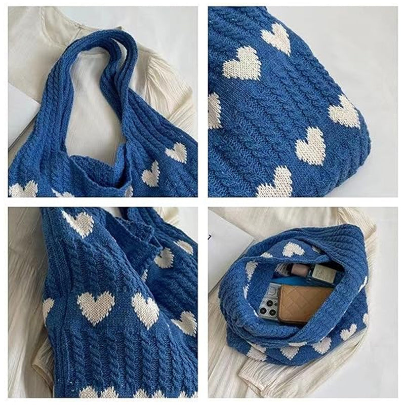 Knit Love Tote Bag