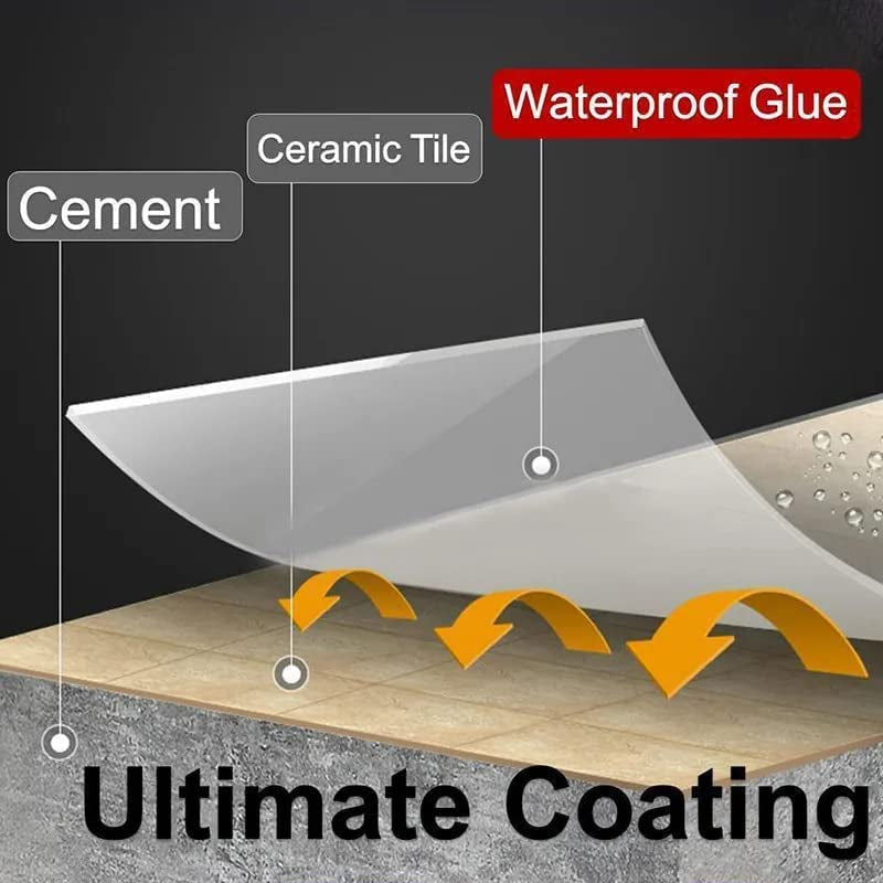 Transparent waterproof adhesive