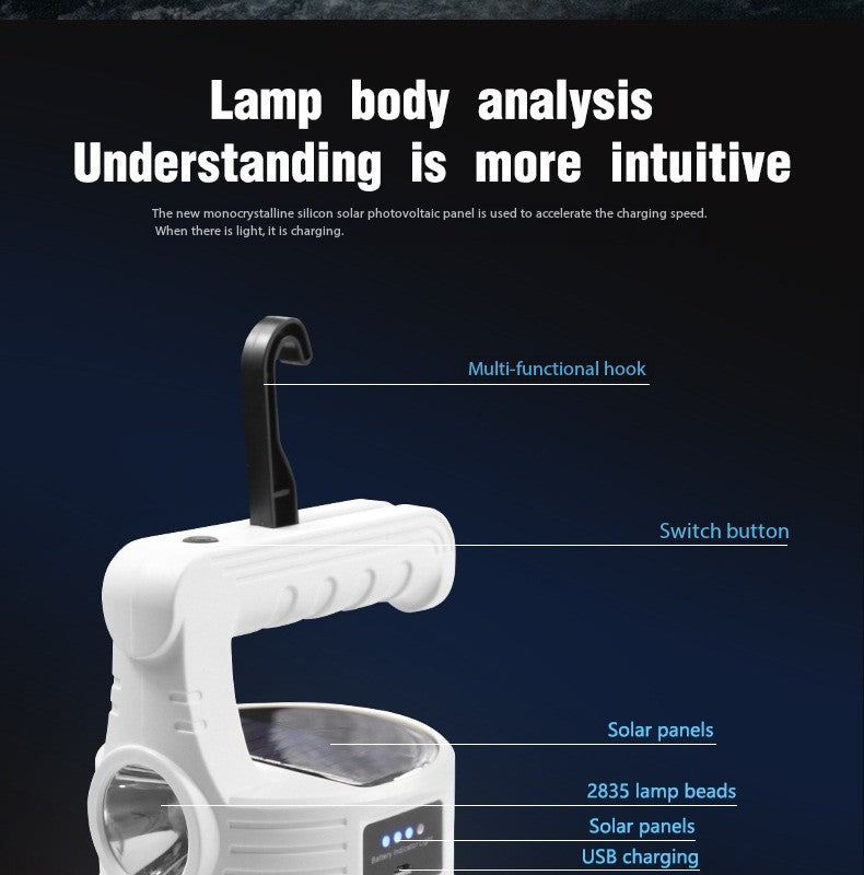 Outdoor Portable Emergency Camping Lamp