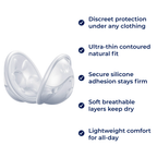 Silicone Adhesion – Thin Reusable – Discreet Leak Protection – Washable Comfort For Nursing Mums