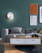Modern Wall Lamp with Halo Light Circle Ambient Lighting