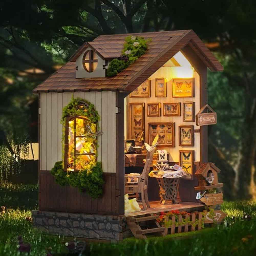 Butterfly House DIY Book Nook Kit