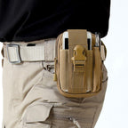 Water-resistant hip bag for men