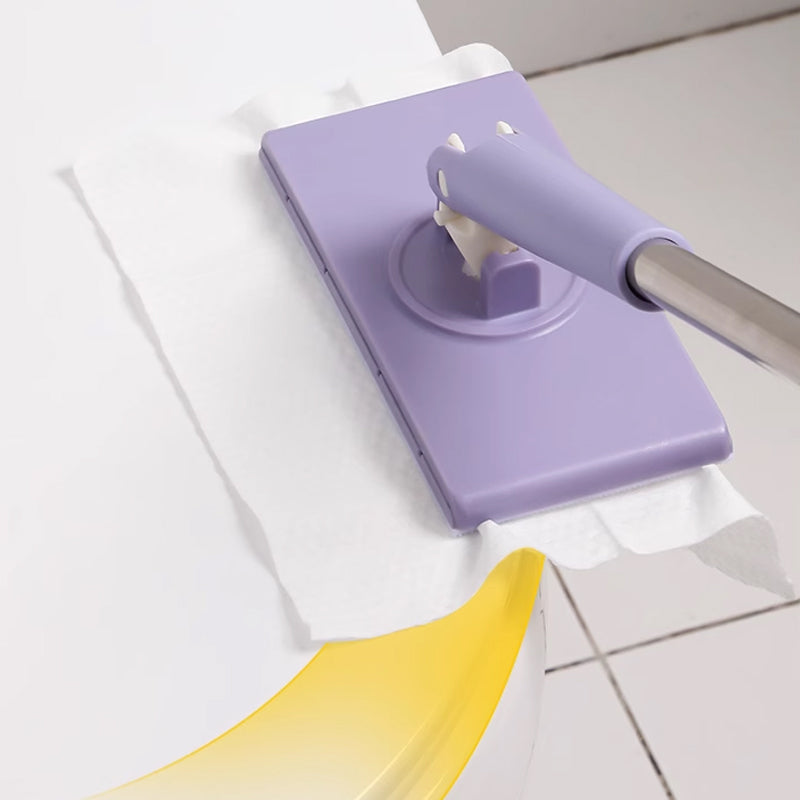 Mini Mop with Dust Cloth Clip
