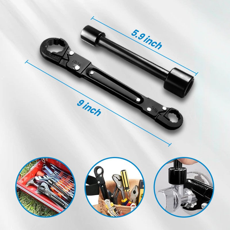 Professional plumbing wrench set - a must for plumbers