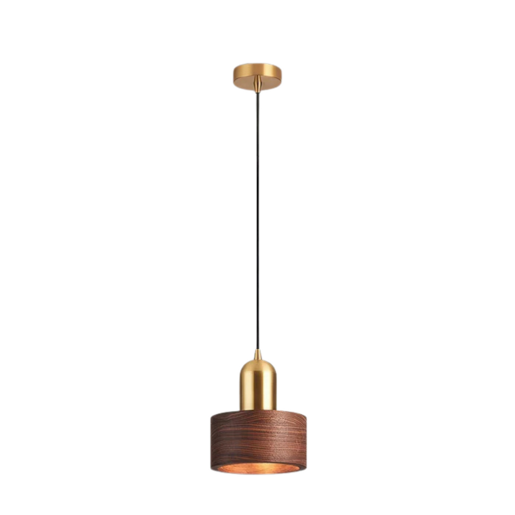 Design Pendant Lamp With Gold Accent
