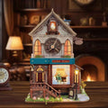 Cuckoo Clock House | Mechanical 3D Wooden Puzzle Kit