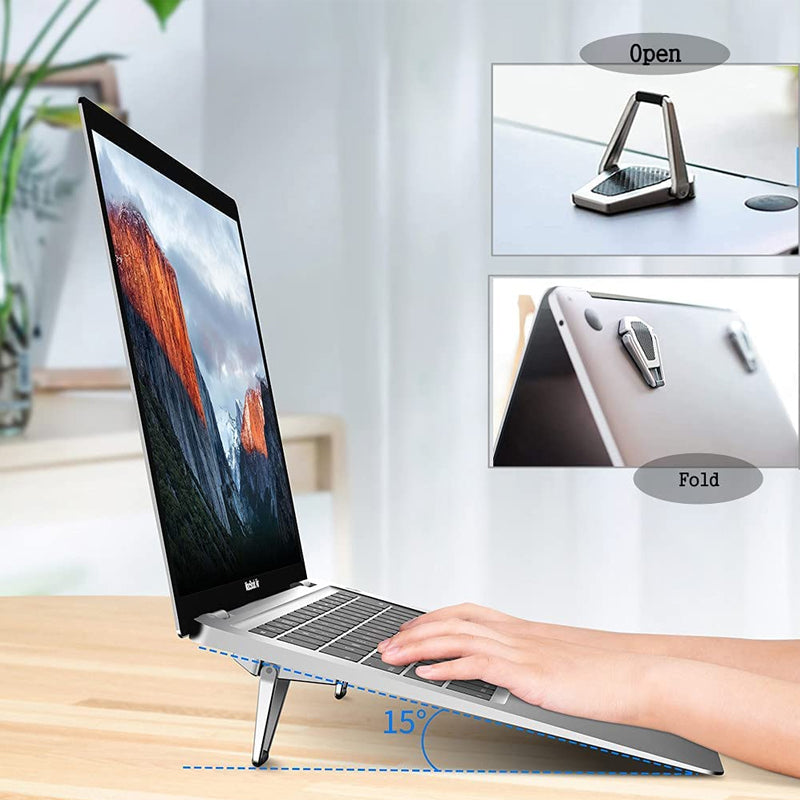 Mini portable invisible laptop stand (1 pair)