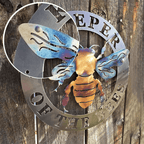 Guardian of the Bees Metal Art