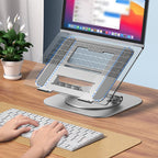Laptop Stand Aluminum Alloy Rotating Frame