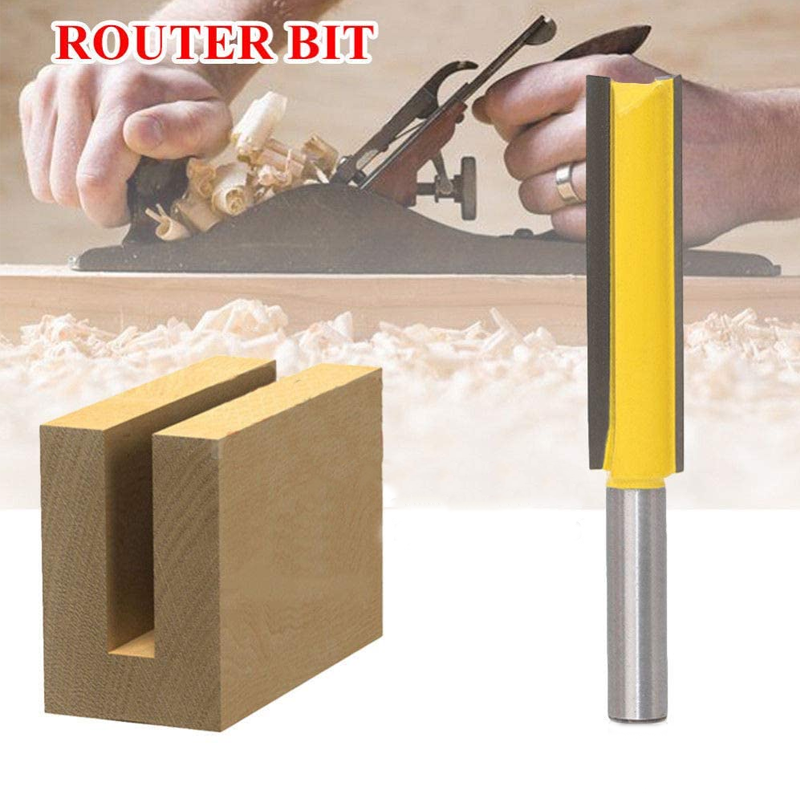 8MM Shaft Double Groove Straight Mill